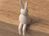 Shelf Sitting Easter Bunny - NUVIA Home
