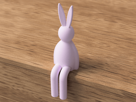 Shelf Sitting Easter Bunny - NUVIA Home