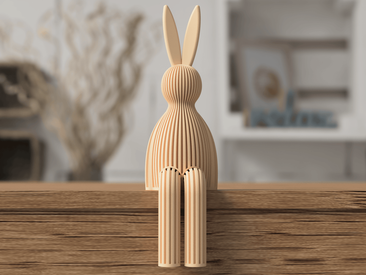 Shelf Sitting Easter Bunny - NUVIA Home
