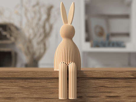 Shelf Sitting Easter Bunny - NUVIA Home