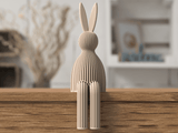 Shelf Sitting Easter Bunny - NUVIA Home