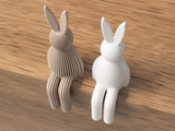 Shelf Sitting Easter Bunny - NUVIA Home