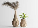 Sinus Vase – Dessert Tan