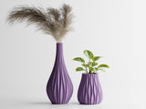 Sinus Vase – Lilac Purple